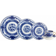 IMPERIAL BLUE 5 PIECE PLACE SETTING