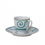 GRAND PARC DEMITASSE CUP AND SAUCER