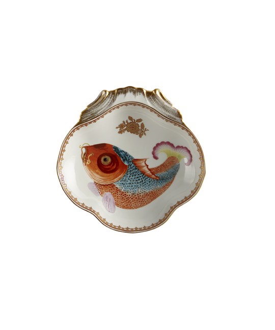 Dallas Museum Carp Shell Dish