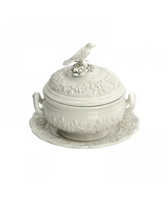 Bird Tureen and Stand, Small