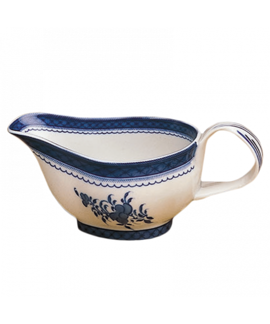 Blue Canton Sauceboat