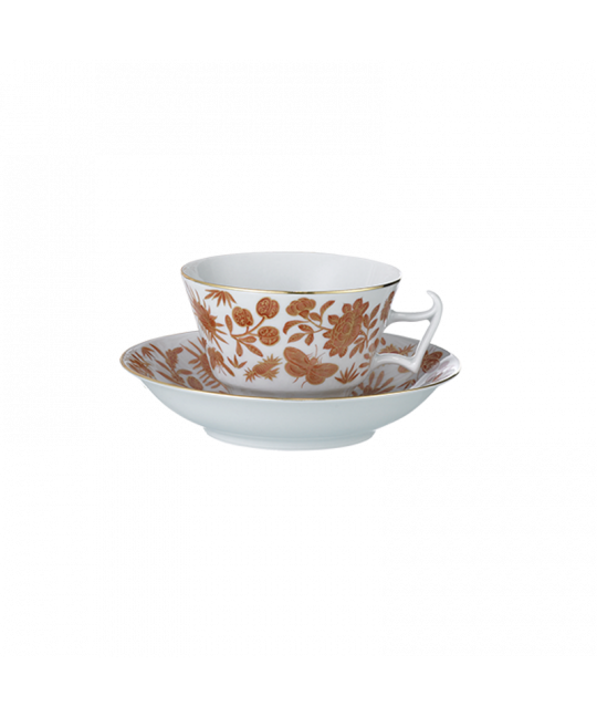 SACRED BIRD & BUTTERFLY TEA CUP & SAUCER - Thumbnail 2