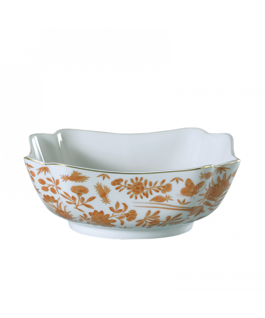 SACRED BIRD & BUTTERFLY SQUARE BOWL, SMALL