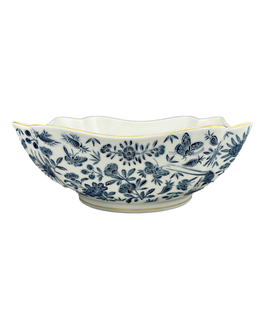 SACRED BIRD & BUTTERFLY SQUARE BOWL, LARGE - Thumbnail 2