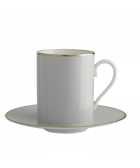 Lexington Gris Tall Cup & Saucer