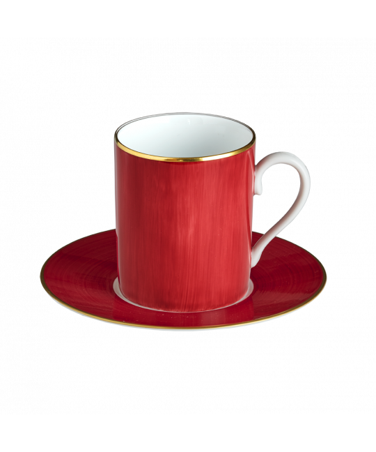 Lexington Ruby Tall Cup & Saucer