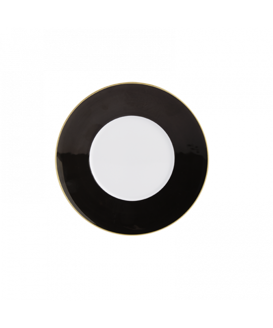 Lexington Black Dessert Plate