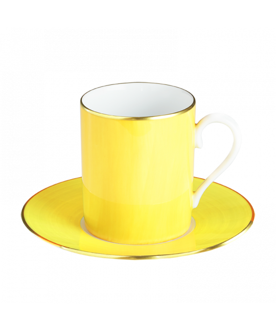 LEXINGTON CITRON TALL CUP & SAUCER