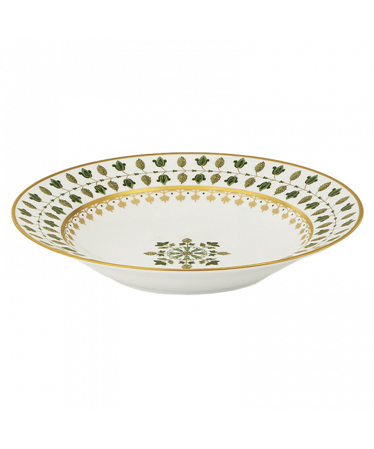 Matignon Green French Rim Soup Plate
