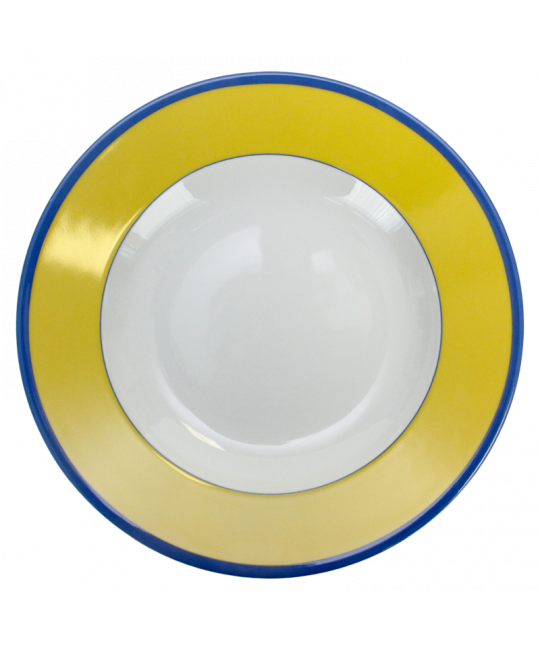 MONET FRENCH RIM SOUP PLATE