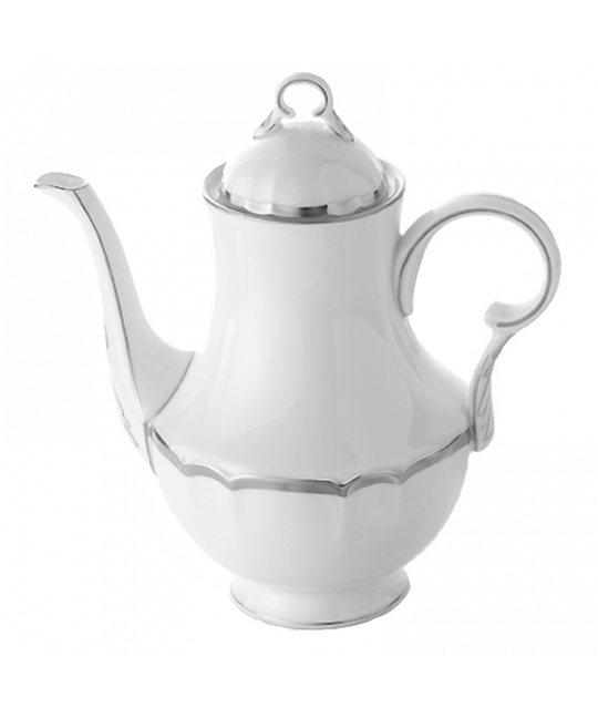 COLETTE PLATINUM COFFEE POT