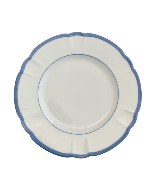 COLETTE COLOR EDGE ATOLL DESSERT PLATE