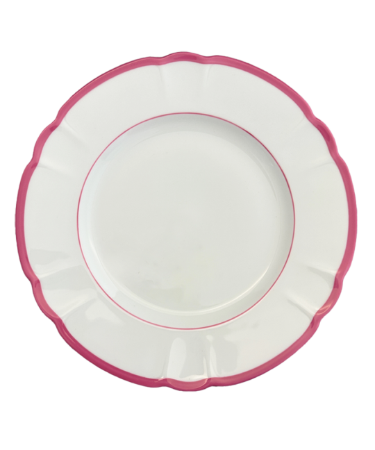 Colette Color Edge Rose Dinner Plate