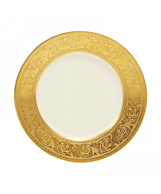 VERSAILLES GOLD DESSERT PLATE