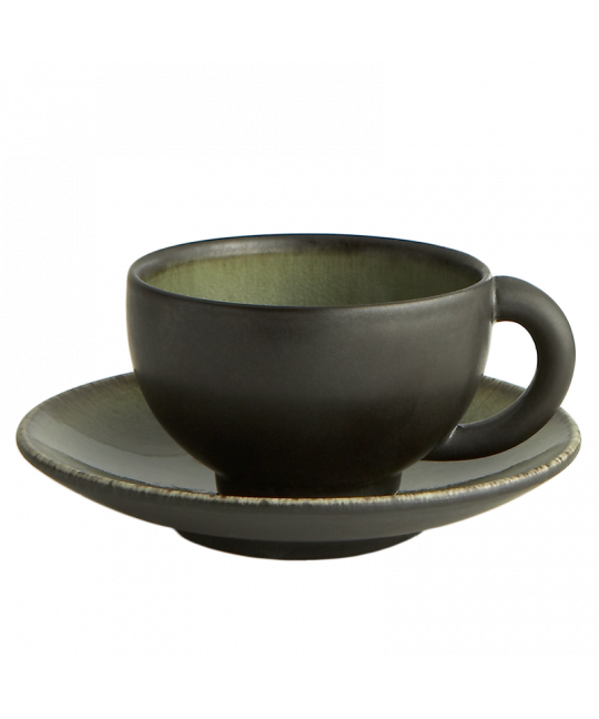 TOURRON SAMOA TEA CUP & SAUCER