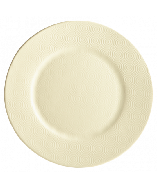 EMPREINTE BLANC PRESENTATION PLATE GOMME