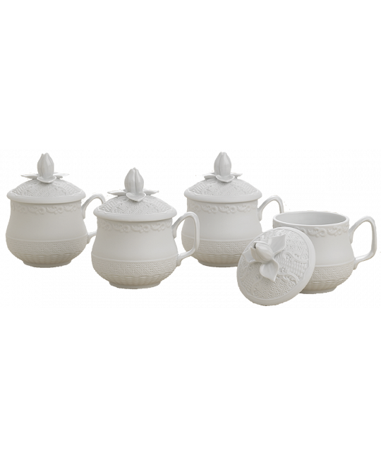 Prosperity Pot De Creme Set of 4