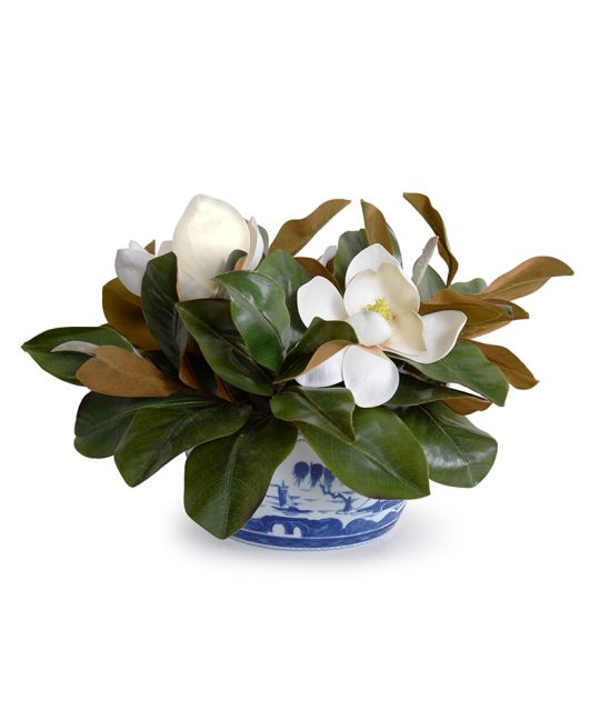 Mottahedeh Blue Canton Monteith Cachepot - Thumbnail 2