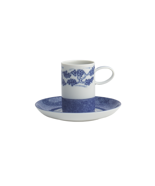 BLUE SHOU DEMI CUP & SAUCER
