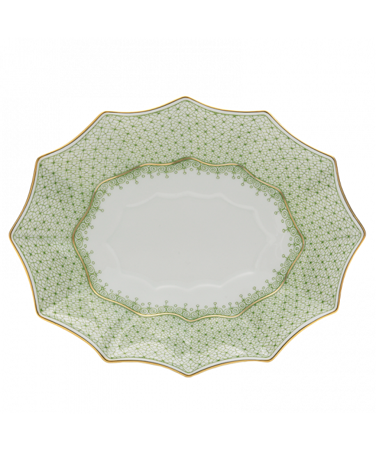 Lace Large Fluted Tray