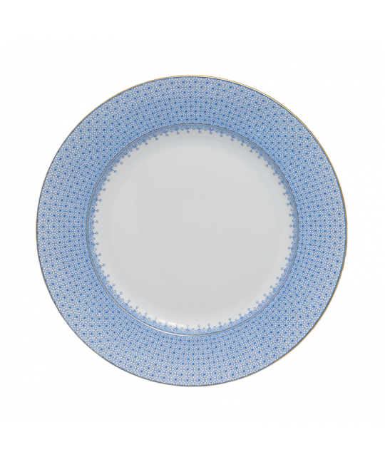 Cornflower Lace Dessert Plate