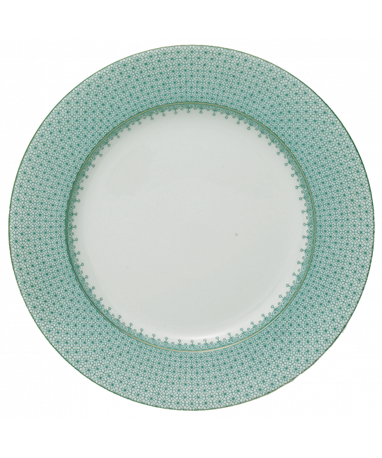Mottahedeh Apple Green Lace Service Plate - Thumbnail 2