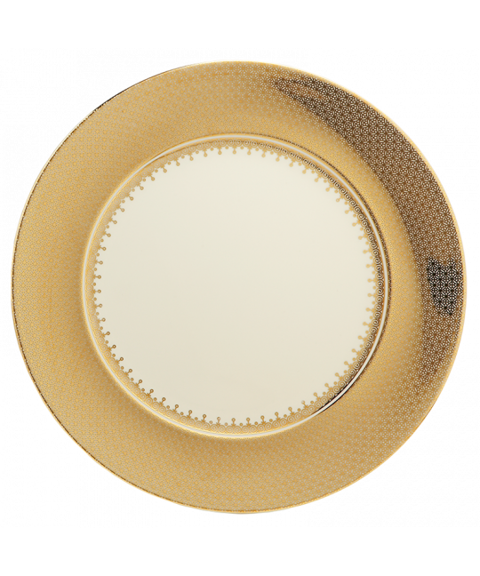 LACE SERVICE PLATE GOLD