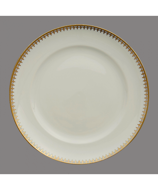 Gold Arrowhead Dinner Plate