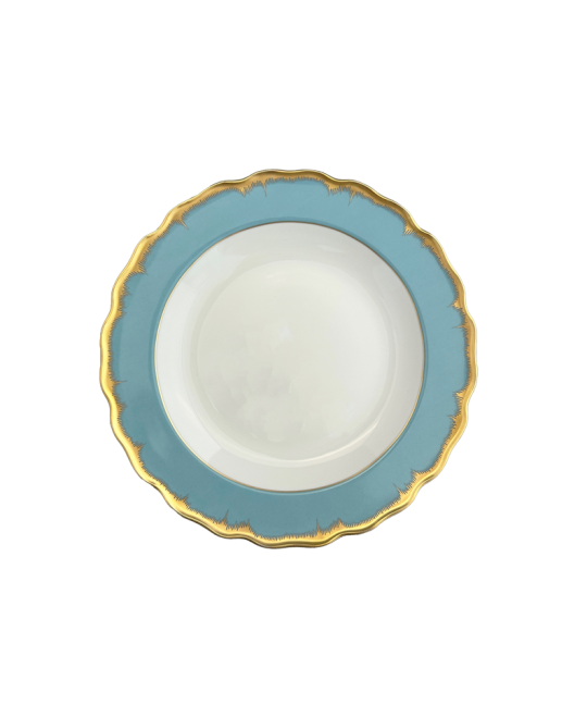 Chelsea Feather Turquoise Bread & Butter Plate - Thumbnail 4