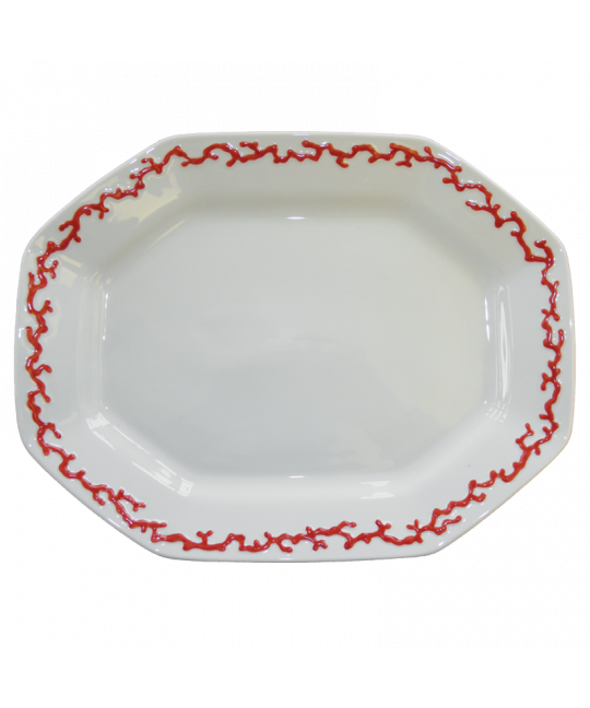 BARRIERA CORALLINA RED LG PLATTER