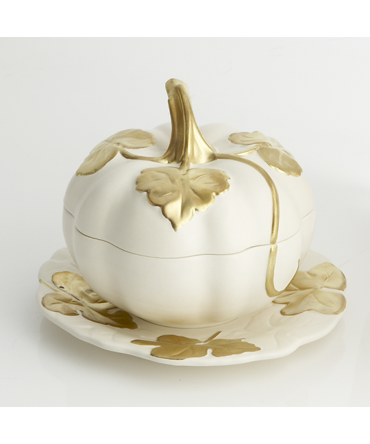 MELON TUREEN AND STAND. LARGE - Thumbnail 2