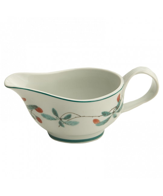 FAMILLE VERTE SAUCEBOAT