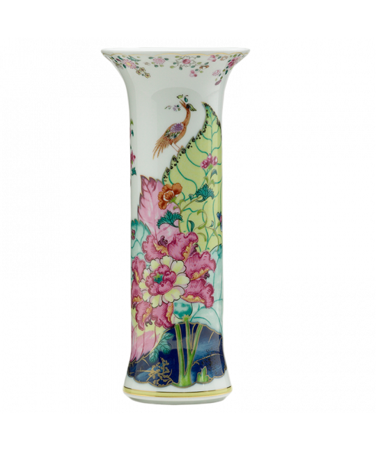 TOBACCO LEAF TRUMPET VASE LAMP - Thumbnail 3