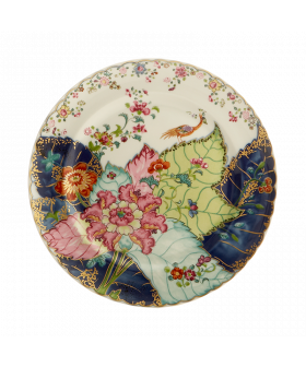 TOBACCO LEAF DESSERT PLATE