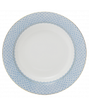 CORNFLOWER RIM SOUP PLATE