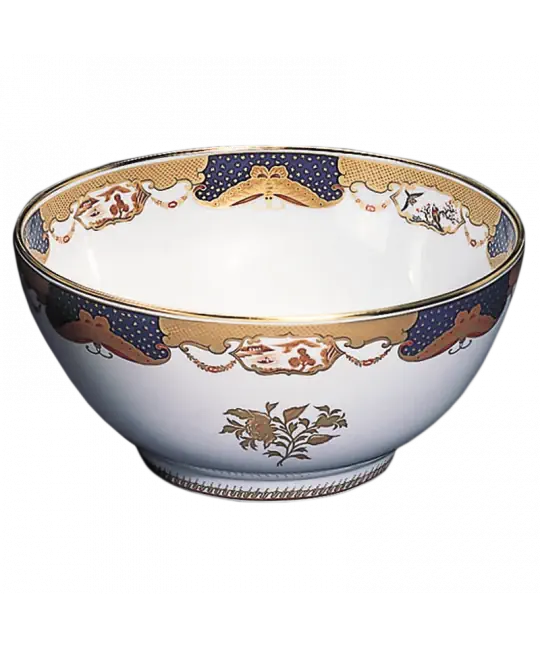 GOLDEN BUTTERFLY ROUND BOWL