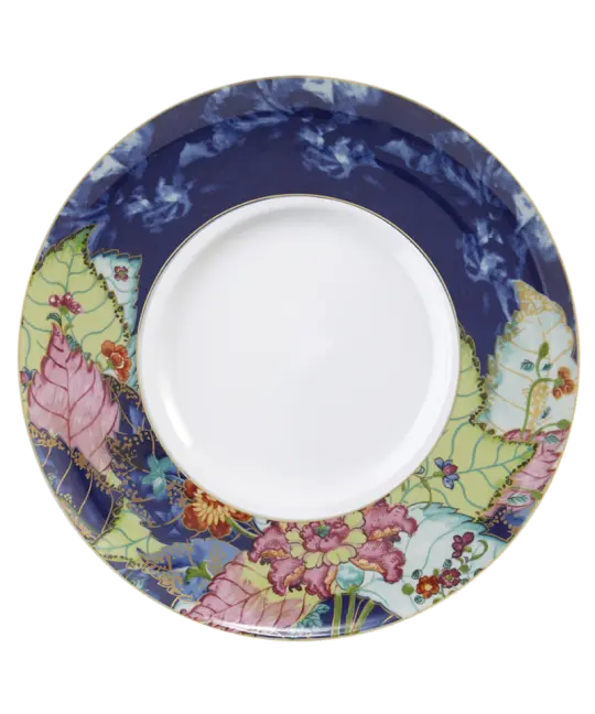 TOBACCO LEAF CONTEMPO SERVICE PLATE