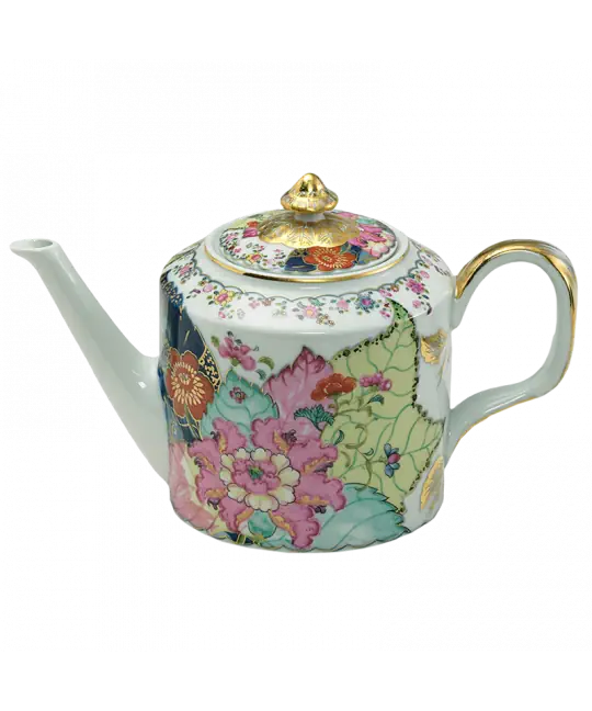TOBACCO LEAF TEAPOT