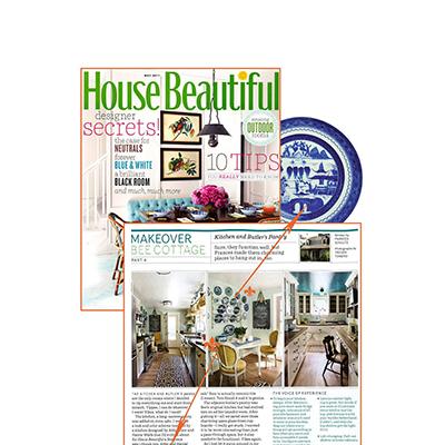 House Beautiful: May 2011 Blue Canton