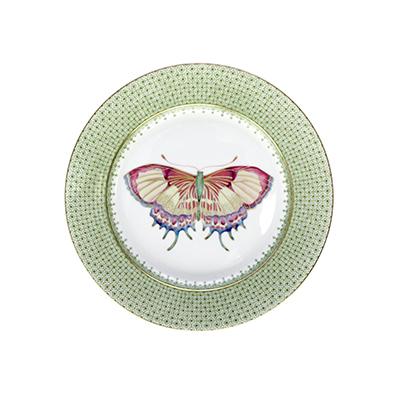 Vibrant Butterfly Lace Plates