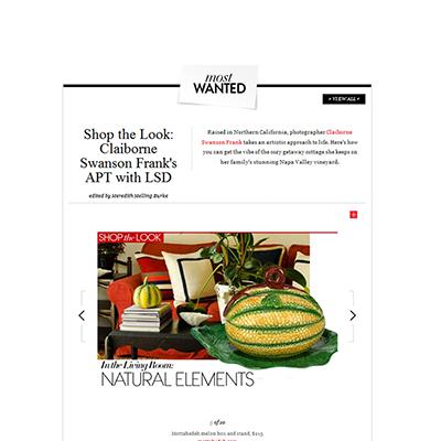 Vogue's Most Wanted - Melon Box & Stand