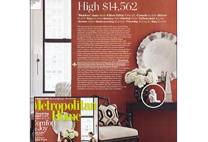 Mottahedeh in Metropolitan Home