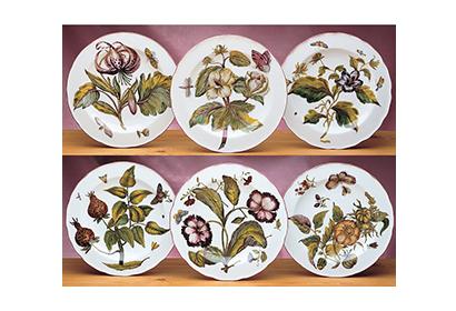 Autumn Leaves on Mottahedeh’s Fine China