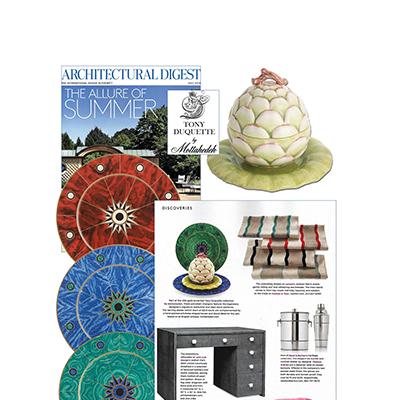 Architectural Digest: July 2013 - Tony Duquette