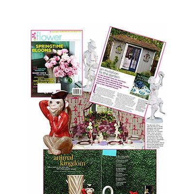 Flower Magazine: Mottahedeh Monkey Madness