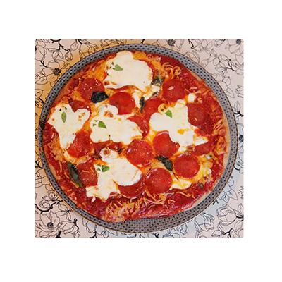 Flash Back Friday - Ghost Pizza on Black Lace