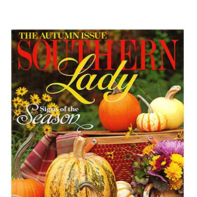 Southern Lady: Autumn Issue - Nesting Instinct, Plum Lace