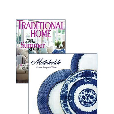 Traditional Home: July 2012 - Imperial Blue and Blue Lace