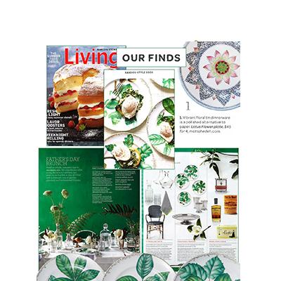 Martha Stewart Living: June 2012 - Nutleaf & Lotus Tin
