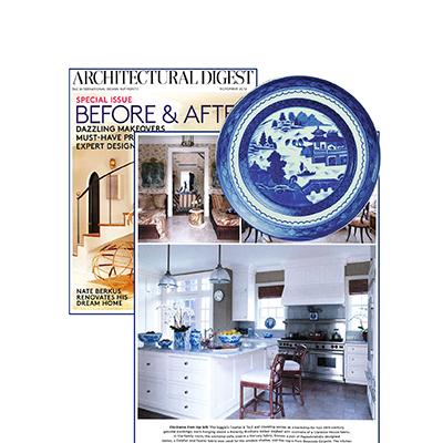 Architectural Digest: November 2012 - Blue Canton